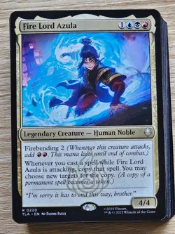 Custom Commander Deck ~ Blue Fire Blitz ~ Fire Lord Azula ~ 100 Card Deck - Image 1