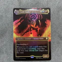 Fire Lord Azula - #334 (Foil) (Borderless) Avatar: The Last Airbender - Mtg - Image 1