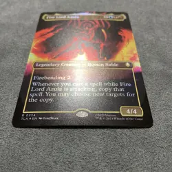 Fire Lord Azula - #334 (Foil) (Borderless) Avatar: The Last Airbender - Mtg - Image 2