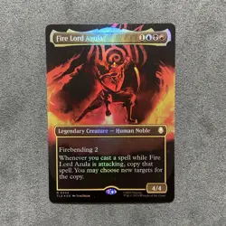 Fire Lord Azula - #334 (Foil) (Borderless) Avatar: The Last Airbender - Mtg - Image 5