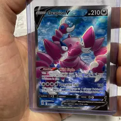 Pokemon Drapion V (Full Art) 182/196 Swsh11: Lost Origin Pokemon TCG NM/MT Card - Image 2