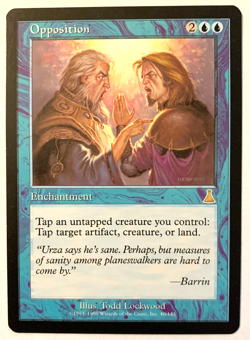 1999 WOTC Magic The Gathering Urza's Destiny Opposition #40/143 - Image 1