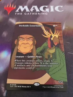 Mtg. Dockside Extortionist. Borderless. Avatar: The Last Airbender. Pack Fresh - Image 1