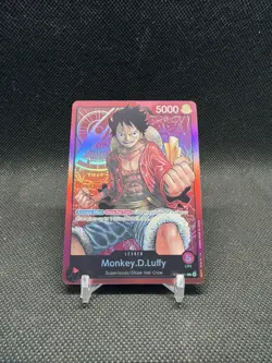 One Piece English Monkey.D.Luffy ST01-001 Leader Foil - Free Shipping - Image 2
