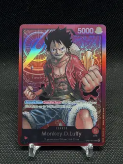 One Piece English Monkey.D.Luffy ST01-001 Leader Foil - Free Shipping - Image 3