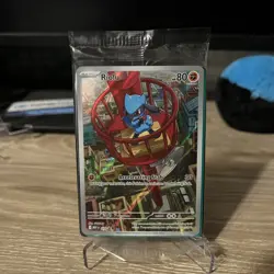 Pokemon SEALED Riolu MEP 010 Mega Evolution Lucario ETB promo with dividers - Image 1