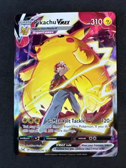 Pikachu VMAX TG17/TG30 Swsh11: Lost Origin Trainer Gallery Holo Pokemon - Image 1