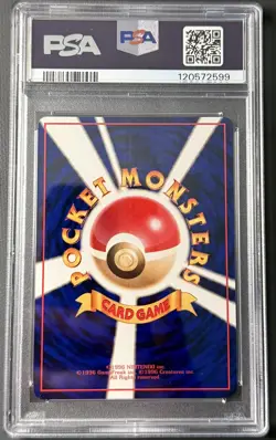 PSA 10 Pokemon 1998 Japanese Vending Series 3 Tauros #128 - Image 2