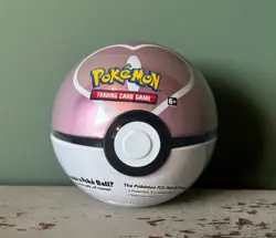 Pokemon TCG Love Ball Pokeball Tin Factory Sealed - J21 - Great for Valentine's - Image 1