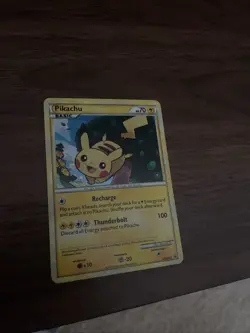 Pokemon 2010 Black Star Promo Rare Holo Pikachu #HGSS03 - Image 1