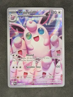 Wigglytuff 105/094 Pokemon TCG Illustration Rare ME02: Phantasmal Flames NM - Image 1