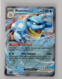 Blastoise ex - 030/142 - Pokemon TCG Stellar Crown Double Ultra Rare NM - Image 1