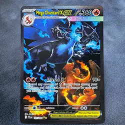 Mega Charizard X EX SIR 125/094 (English) Phantasmal Flames Pokemon TCG - Image 1