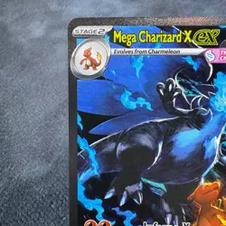 Mega Charizard X EX SIR 125/094 (English) Phantasmal Flames Pokemon TCG - Image 4