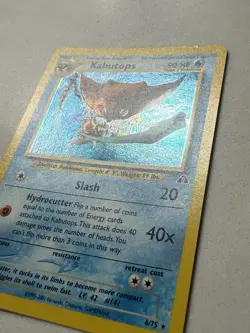 Pokemon TCG Kabutops Holo Rare Unlimited Neo Discovery NM! - Image 2