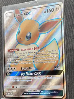 Eevee GX SM242 Black Star Promo Full Art Rare Pokemon TCG - NM - Image 2
