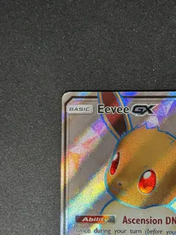 Eevee GX SM242 Black Star Promo Full Art Pokemon Card TCG - Image 3