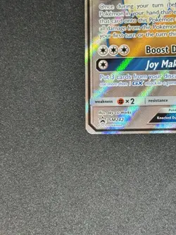 Eevee GX SM242 Black Star Promo Full Art Pokemon Card TCG - Image 5