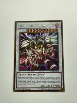 Yu Gi Oh Dragocytos Corrupted Nethersoul Dragon (PGL2-EN014) 1st edition (NM) - Image 1