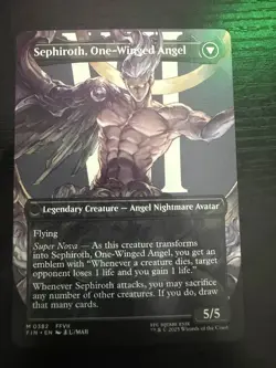 sephiroth fabled soldier final fantasy magic the gathering mdfc - Image 2