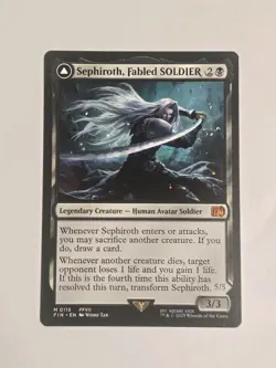 Sephiroth, Fabled SOLDIER ✅ Final Fantasy ✅ Magic The Gathering (mtg) - Image 1