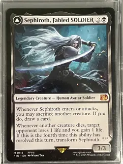 Sephiroth, Fabled Soldier (M 0115) - Final Fantasy Magic: The Gathering - Image 1
