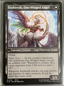Sephiroth, Fabled Soldier (M 0115) - Final Fantasy Magic: The Gathering - Image 2