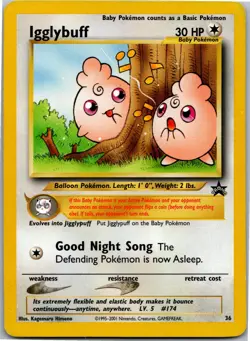 Igglybuff - WoTC Promo 36/53 - Promo - NM Pokemon TCG - Image 1