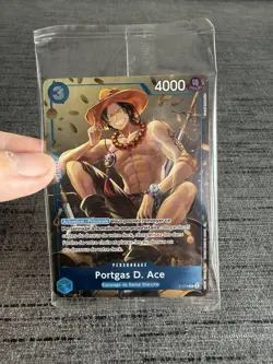 Carte One Piece Portgas.D.Ace P-074 Promo Tin Box Foil Francais Scelle / Sealed - Image 5