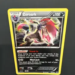 Zoroark 91/162 Cosmos Holo Rare XY Breakthrough Pokemon TCG Near Mint - Image 3