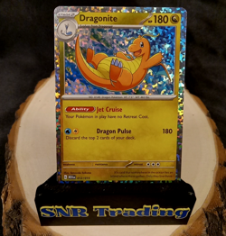 Pokemon Dragonite Card Lot 3 NM V Holo McDonalds 2024 Team Up Go Trading Cards - Image 3