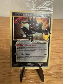 Greninja Gold Star Holo Promo SWSH144 Celebrations Black Star Pokemon - SEALED - Image 3