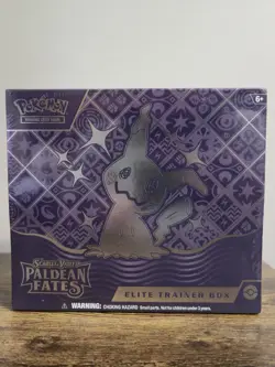 Pokemon TCG Paldean Fates Elite Trainer Box - Scarlet and Violet - Image 1