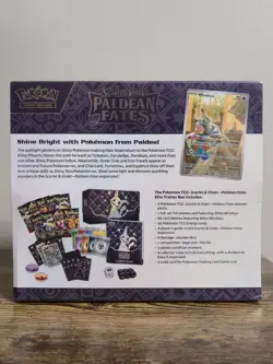 Pokemon TCG Paldean Fates Elite Trainer Box - Scarlet and Violet - Image 3