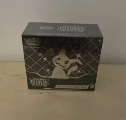 New Pokemon TCG: Scarlet & Violet PALDEAN FATES Elite Trainer Box SEAL HAS RIP - Image 1