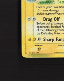 Feraligatr δ 2/101 EX Dragon Frontiers Holo Rare Pokemon Card DMG - Image 5