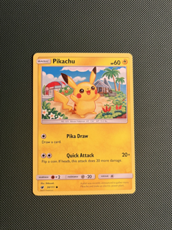 Pokemon TCG Pikachu 30/111 Crimson Invasion Regular Common LP Condition - Image 1
