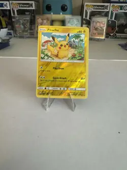 Pokemon Pikachu TCG SM Crimson Invasion Card 30/111 Reverse Holo - Image 1