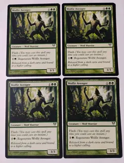 4x Wolfir Avenger MTG, Avacyn Restored, Uncommon, Regular, LP - Image 1