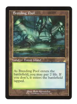 Breeding Pool (Retro Frame) #399 (NM) Ravnica Remastered RVR Magic MTG - Image 1
