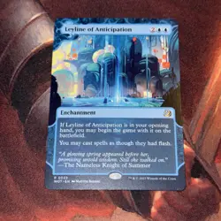 Leyline Of Anticipation X1 Mtg Wilds Of Eldraine Enchanted Tales Nm Borderless - Image 1