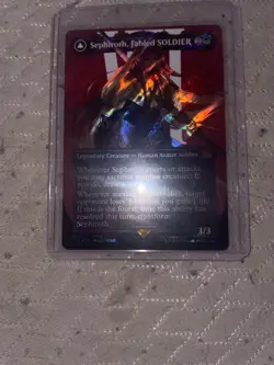 Sephiroth, Fabled SOLDIER (Borderless) (Surge Foil) Final Fantasy Foil - Image 1