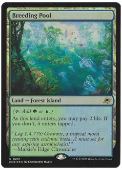 Breeding Pool Edge of Eternities EOE MTG Foil Rare - Image 1