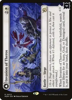 MOM INVASION OF THEROS 1x Rare Magic March of the Machine MTG NM - Image 1