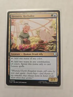 Hermitic Herbalist - Avatar - NM - Uncommon - Creature - MTG - Image 1