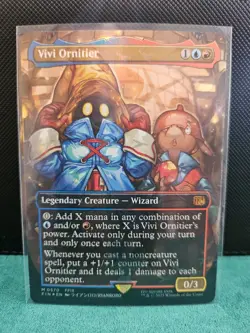 Near Mint Vivi Ornitier (Borderless) (Chocobo Track Foil) Final Fantasy #0570 - Image 1