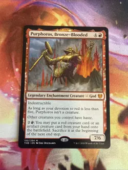 Purphoros, Bronze-Blooded Theros Beyond Death #150 Mythic - Image 1