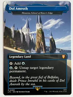 Magic MTG LOTR Dol Amroth (Minamo, School at Water's Edge) NEAR MINT NM - Image 1