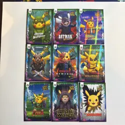 Pokemon Pikachu Cosplay FE Holiday Box Hits. Non Tcg Fan Art Cards. Lot# (19) - Image 1