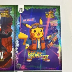 Pokemon Pikachu Cosplay FE Holiday Box Hits. Non Tcg Fan Art Cards. Lot# (19) - Image 4